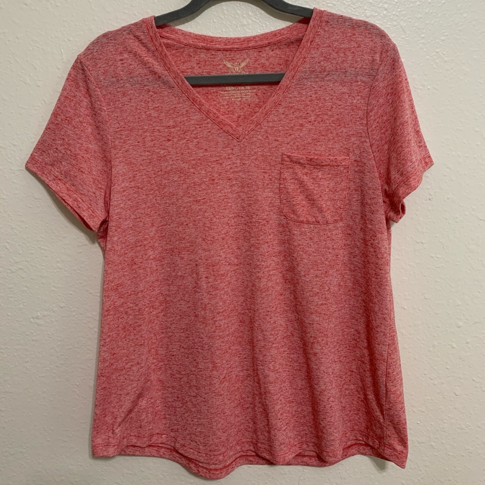 Faded Glory V-Neck Short Sleeve Shirt